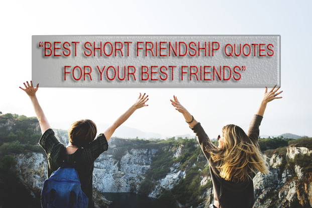 20 Best Short Friendship Quotes For Your Best Friends